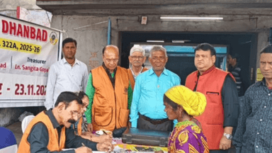 बलियापुर: आमझर में लायंस क्लब द्वारा नेत्र जांच शिविर, 150 मरीजों की हुई जांच