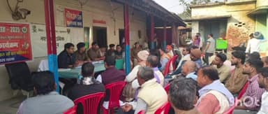 घोघरडीहा: फूलपरास थाना परिसर में सरस्वती पूजा को लेकर शांति समिति की बैठक आयोजित हुई