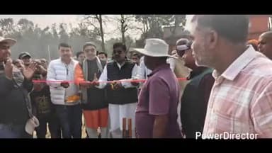 कदवा: मुरादपुर में क्रिकेट टूर्नामेंट का आयोजन, MLC अशोक अग्रवाल ने फीता काटकर किया उद्घाटन