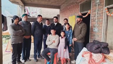 कटौला: टीम उत्तरशाल ने कटौला में दो पीड़ित परिवारों को सहारा दिया