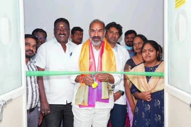 చందుర్తి: గ్రామీణ ప్రాంతాల్లో ప్రజలకు మెరుగైన వైద్యం అందించేందుకు కృషి: ప్రభుత్వ విప్ వేములవాడ ఎమ్మెల్యే ఆది శ్రీనివాస్