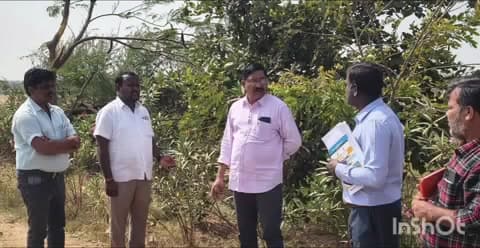 ఉప్పునుంతల: దేవదారి కుంట తండా నర్సరీ , అవెన్యూ ప్లాంటేషన్ పరిశీలించిన డిఆర్డిఓ చిన్న ఓబులేసు