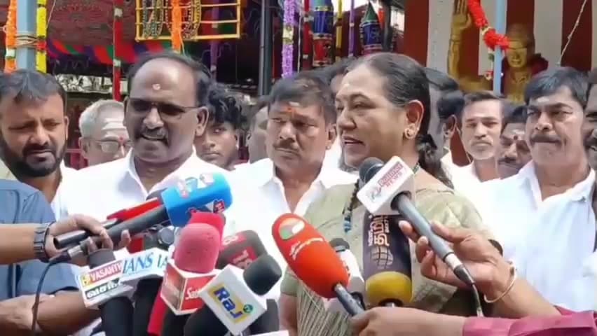 அமைந்தகரை: என் டி ஏவிலிருந்து யாரும் எங்களை அழைத்து பேசவில்லை -  யாருடன் கூட்டணி என்பதை விரைவில் அறிவிப்போம் தேமுதிக தலைமை அலுவலகத்தில் பிரேமலதா பேட்டி