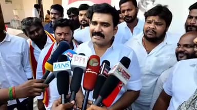 சோழிங்கநல்லூர்: தவெகவுக்கு விசில் சின்னம் ஒதுக்கிய தேர்தல் ஆணையம் -  தலைமை அலுவலகத்தில் நிர்மல் குமார் பேட்டி