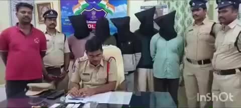 తెల్కపల్లి: తెలకపల్లి లో గంజాయి కేసులో ఐదుగురు అరెస్ట్