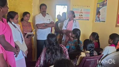 ಹೆಗ್ಗಡದೇವನಕೋಟೆ: ಚಿಕ್ಕೆರೆಯೂರು ಗ್ರಾಮದಲ್ಲಿ ಗರ್ಭಿಣಿಯರಿಗೆ  ಪ್ರಸೂತಿ ಮತ್ತು ಸ್ತ್ರೀರೋಗ ತಜ್ಞ ವೈದ್ಯರಿಂದ ವಿಶೇಷ ತಪಾಸಣೆ ಶಿಬಿರ.