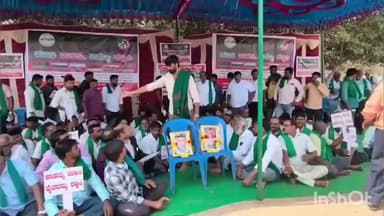 ಹೆಗ್ಗಡದೇವನಕೋಟೆ: ಅಕ್ರಮ ರೆಸಾರ್ಟ್ಸ್ ನಿಲ್ಲಿಸಿ ಎಂದು ಅಮರಣಾಂತ‌ ಉಪವಾಸ ಸತ್ಯಗ್ರಹ ಮುಂದುವರೆಸಿದ ರೈತ ಮುಖಂಡರು