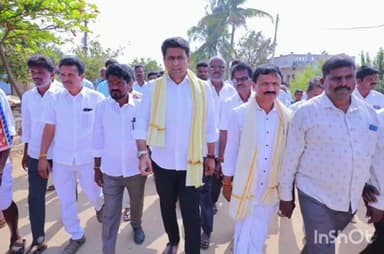తాడూరు: యద్మతాపూర్ గ్రామంలో నూతన గ్రామపంచాయతీ భవనాన్ని ప్రారంభించిన నాగర్ కర్నూల్ ఎమ్మెల్యే డాక్టర్ రాజేష్ రెడ్డి
