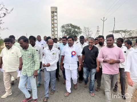 లింగాల: లింగాల మండలంలో నూతన 11 కెవి విద్యుత్ లైన్ ను ప్రారంభించిన అచ్చంపేట ఎమ్మెల్యే డాక్టర్ వంశీకృష్ణ