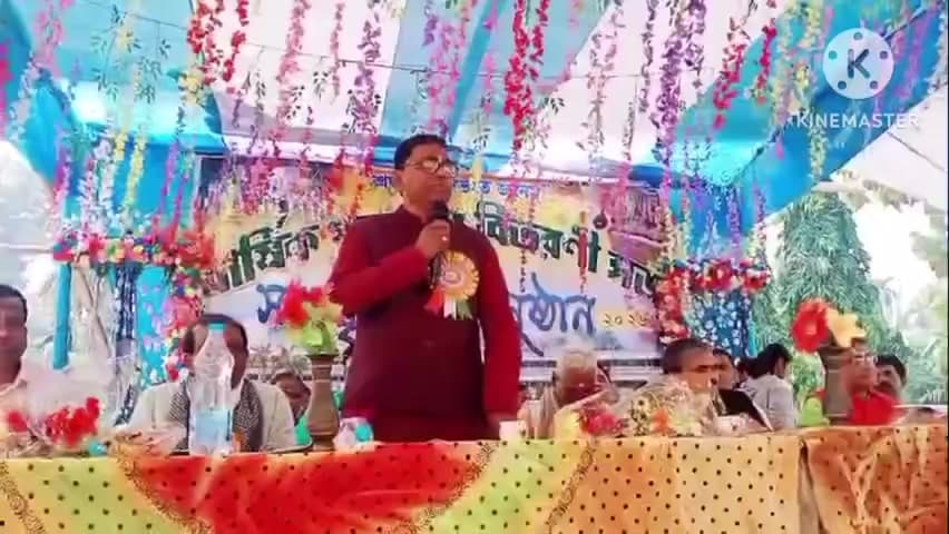 কাঁথি ৩: সরপাই মডেল ইনস্টিটিউটে বিদায় সংবর্ধনা সভায় উপস্থিত ছিলেন কাঁথি-৩ পঞ্চায়েত সমিতির সভাপতি বিকাশ চন্দ্র বেজ