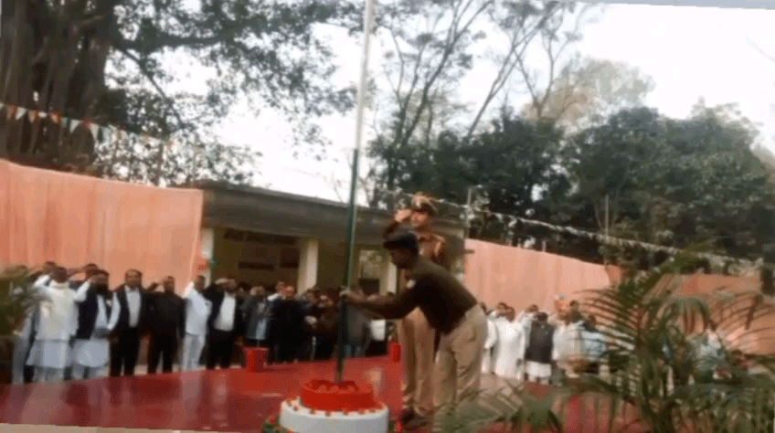 बिरनी प्रखंड  में मनाया गया धूम धाम से गणत्रंता दिवस