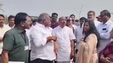 కొండకర్ల ఆవలో అనకాపల్లి ఉత్సవ ఏర్పాట్లును పరిశీలించిన ఏపీ స్పీకర్ చింతకాయల అయ్యన్నపాత్రుడు