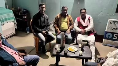 करौं: भाजपा नेता गंगा नारायण सिंह ने करौं प्रखंड के कई गांवों का दौरा किया