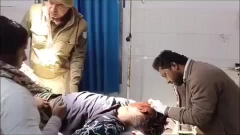 पतना: पतना में सड़क हादसे में दो घायल, एक की हालत गंभीर