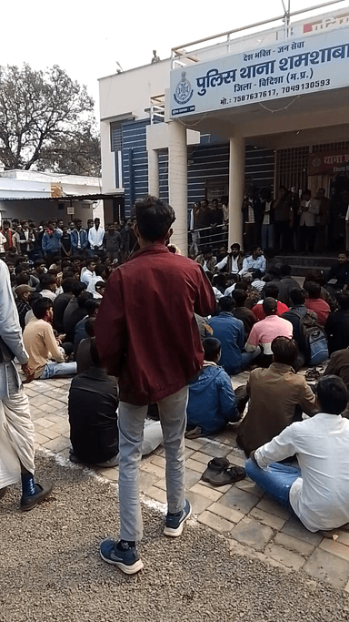 आज सुबह शमशाबाद में गौमाता की हत्या की