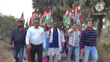 সাঁতুড়ি: সাঁতুড়ি ব্লকের বালিতোড়া অঞ্চলের পোড়াডিহাতে হল তৃণমূলের উন্নয়নের পাঁচালি কর্মসূচিতে মিছিল,পথসভা ও সংলাপ