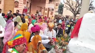 खमनोर: मोलेला में उमड़ा भक्ति का सैलाब, 42 दिवसीय गंगासागर यात्रा का ढोल-नगाड़ों के साथ भव्य स्वागत