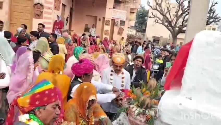 खमनोर: मोलेला में उमड़ा भक्ति का सैलाब, 42 दिवसीय गंगासागर यात्रा का ढोल-नगाड़ों के साथ भव्य स्वागत