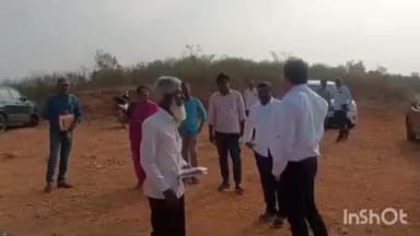 ఉప్పునుంతల: రాయ్ చేడులో యంగ్ ఇండియా ఇంటిగ్రేటెడ్ రెసిడెన్షియల్ పాఠశాల నిర్మాణాన్ని పరిశీలించిన నాగర్ కర్నూల్ కలెక్టర్ బాధావత్ సంతోష్
