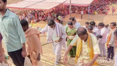 କୋଡିଙ୍ଗା: ବୈପାରୀଭଟା ରେ ମା ଭଟୁଆକାରିଣୀ ମନ୍ଦିର ପ୍ରତିଷ୍ଠା କାର୍ଯ୍ୟକ୍ରମ ରେ ଯୋଗଦେଲେ ପୂର୍ବତନ ସାଂସଦ