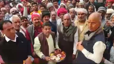 लक्ष्मीपुरा धाकड़ान में आयोजित कार्यक्रम में कैबिनेट मंत्री कन्हैयालाल चौधरी ने की शिरकत