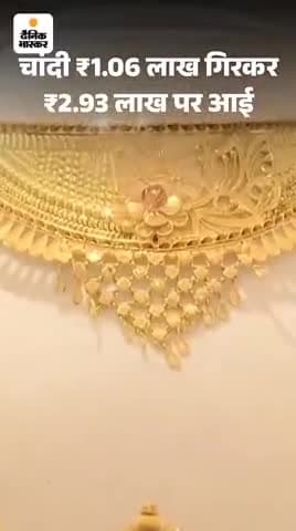 gold 🪙 silver 🥈 सोना चांदी का भाव गिरा है