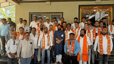 पोलादपूर: राष्ट्रवादी काँग्रेस पक्षाला पोलादपूर येथील पितळवाडी विभागात धक्का