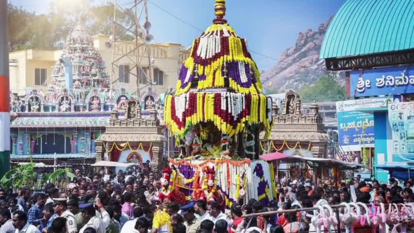 ಪಾವಗಡ: ಸಂಪನ್ನಗೊಂಡ  ಪಾವಗಡ ಶನಿಮಹಾತ್ಮ ಬ್ರಹ್ಮರಥೋತ್ಸವ