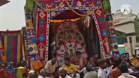 குளித்தலை: தைப்பூச திருவிழாவை ஒட்டி விடையாற்றிய உற்சவம் பக்தர்கள் கலந்து கொண்டு சாமி தரிசனம்