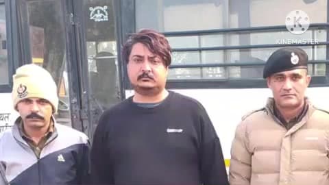 गन्नौर: सोनीपत: थाना HSIIDC बडी पुलिस ने अवैध शराब के साथ आरोपी को किया गिरफ्तार