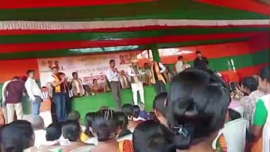 কদম: কদম কাকৈ সূৰ্য্যোদয় যুৱক সংঘত কদম গাঁ‌ও পঞ্চায়তৰ পঞ্চায়ত কাৰ্যকৰ্তা সন্মিলন, উপস্থিত থাকে বিধায়ক মানৱ ডেকা