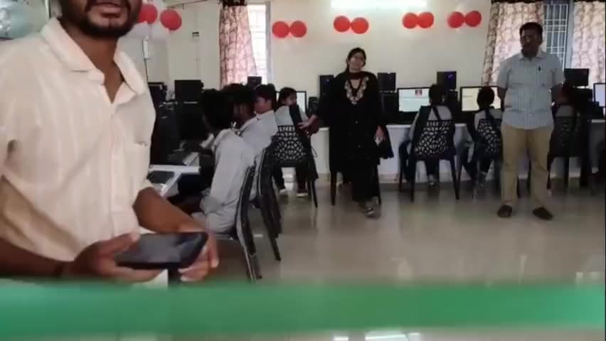 ద్వారకాతిరుమల: ఉంగుటూరు మండలం నారాయణపురంలో AI ల్యాబ్ ను ప్రారంభించిన MP పుట్ట మహేష్ కుమార్ యాదవ్