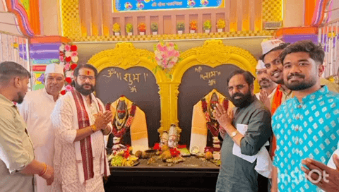 पोलादपूर: श्री क्षेत्र पळचील येथे ग्रामदैवत काळकाई-नवलाई गावदेवी मंदिराच्या मूर्ती प्राणप्रतिष्ठा, कलशारोहण व नूतन मंदिर उद्घाटन सोहळा