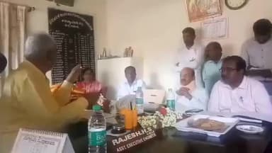 ಹೊಳೆ ನರಸೀಪುರ: ರೈತರ ಹಿತ ದೃಷ್ಟಿಯಿಂದ ಕೆಲಸ ಮಾಡಿ ವಿಳಂಬ ಧೋರಣೆ ಬಿಡಿ :ಪಟ್ಟಣದಲ್ಲಿ ಅಧಿಕಾರಿಗಳಿಗೆ ಶಾಸಕ ಮಂಜು ಕಿವಿಮಾತು