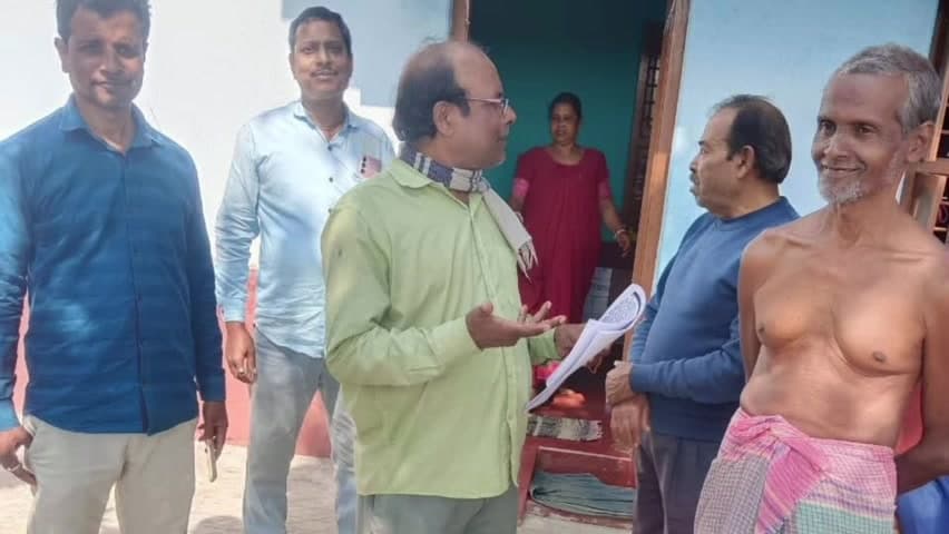 চণ্ডীতলা ১: চণ্ডীতলা-১ এলাকায় সিপিআইএমের জনসংযোগ ও গণঅর্থ সংগ্রহ কর্মসূচি