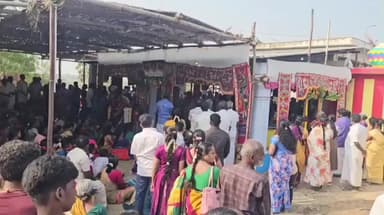 ஓட்டப்பிடாரம்: அய்யனார்புரம் ஸ்ரீ பச்சை பெருமாள் அய்யனார் பச்சை வடிவ அம்பாள் ஆலய மகா கும்பாபிஷேக விழா ஏராளமான பக்தர்கள் பங்கேற்பு