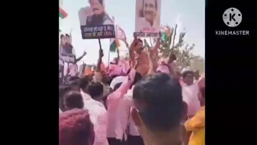 जुन्नर: जुन्नर मध्ये देवराम लांडेंचा लंगोट घालून जल्लोष, दादांची राष्ट्रवादी जिंकली....