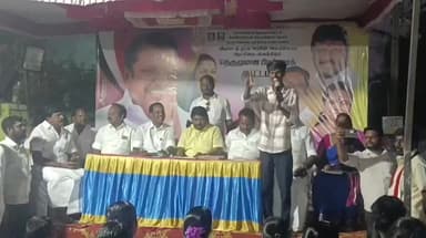 திருப்போரூர்: மேலக்கோட்டையூர் பகுதியில் அதிமுக சார்பில் தெருமுனை பிரச்சார கூட்டம் நடைபெற்றது