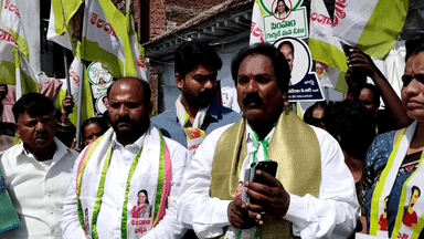 చేగుంట: తూప్రాన్:  మున్సిపల్ కౌన్సిలర్ అభ్యర్థిగా సీనియర్ జర్నలిస్టు జానకి గౌడ్