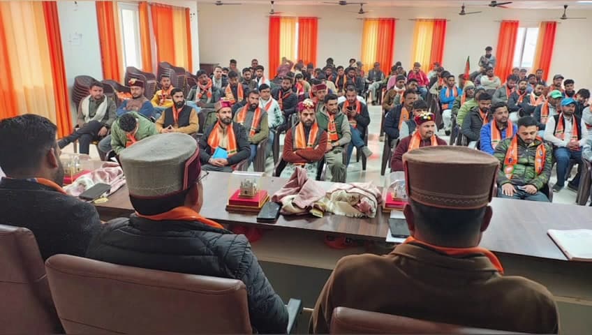 भटवाड़ी: ज्ञानसू स्थित भाजपा कार्यालय में विकसित भारत 2047 के लक्ष्य को साकार करने के लिए बजट युवा सम्मेलन का आयोजन किया गया