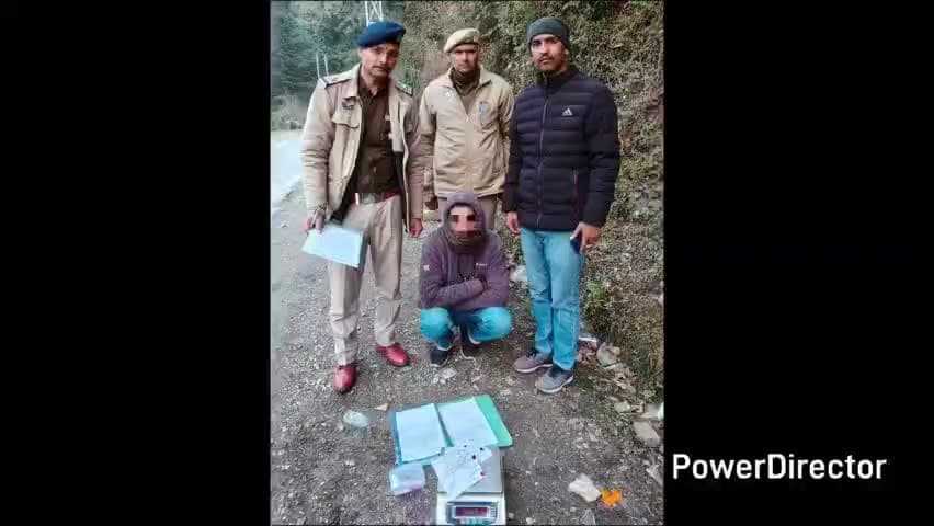 हरिपुरधार: संगड़ाह में पुलिस ने 60 ग्राम चरस के साथ एक व्यक्ति को किया गिरफ्तार