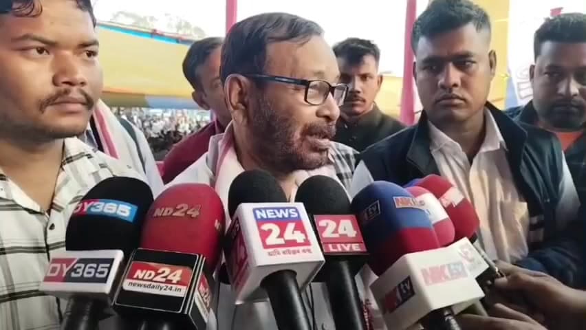 বইটামাৰী: মালেগড়ত প্ৰাক্তন বিধায়ক ভুপেন ৰায়ৰ মন্তব্য,অভয়াপুৰী সমষ্টিৰ পৰা নিৰ্দলীয় প্ৰাৰ্থী হিচাপে প্ৰতিদ্বন্দ্বিতা কৰা হুংকাৰ
