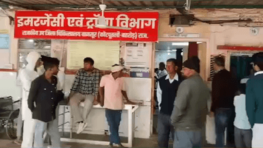 नारायणपुर: हरसौरा रोड पर बाइक और ट्रैक्टर में भिड़ंत, बाइक सवार गंभीर रूप से घायल