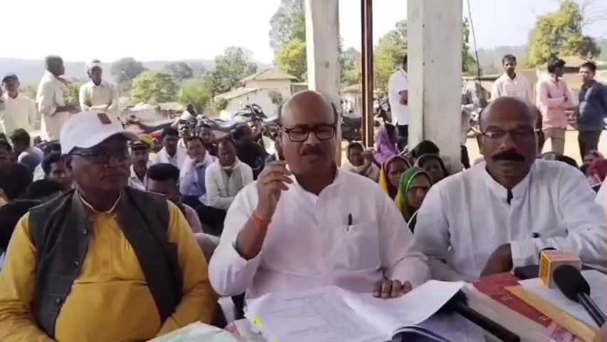 परसवाड़ा: माइनिंग लीज बॉक्साइट खनन के विरोध में ग्रामीणों का 12 फरवरी को उकवा चौक पर आंदोलन