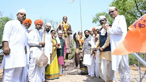महाड: दास नवमी महोत्सव अत्यंत भक्तीमय आणि उत्साहपूर्ण वातावरणात शिवथर घळ परिसर सुंदरमठ, रामदास पठार महाड येथे संपन्न