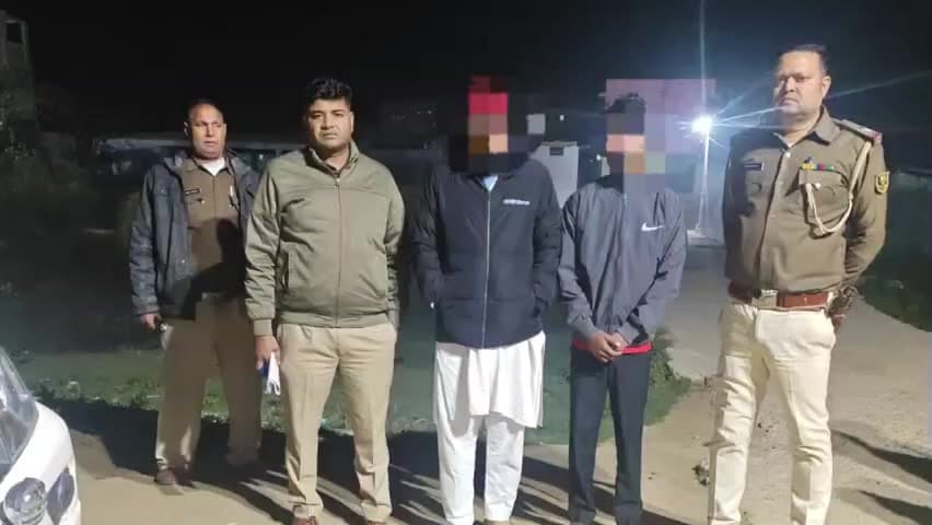 हायाघाट: अशोक पेपर मिल थाना पुलिस की बड़ी कार्रवाई, दो भगोड़े वारंटी आरोपी गिरफ्तार