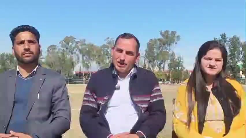 डेहर: सुंदरनगर में पशु मित्र भर्ती के लिए 123 अभ्यार्थियों ने लगाई दौड़, फिजिकल टेस्ट आयोजित: डॉ. घनश्याम भूपल