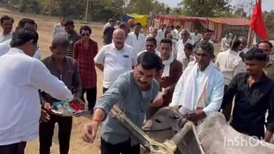 गोरेगाव: मौजा मलपुरी भव्य इनामी शंकर पटाचे आयोजन