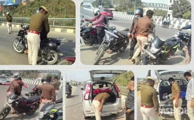 घोसवरी: घोसवरी पुलिस ने वरीय पुलिस अधीक्षक के निर्देश पर थाना क्षेत्र में चलाया सघन वाहन जांच अभियान
