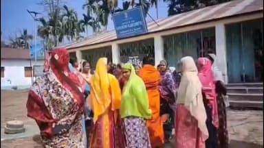করবুক: করবুক_ব্লকের উত্তর একছড়ি এডিসি ভিলেজের মহিলারা রেগা কাজের দাবিতে উত্তরএকছড়ি  এডিসি পঞ্চায়েত অফিসে তালা দিল মহিলারা
